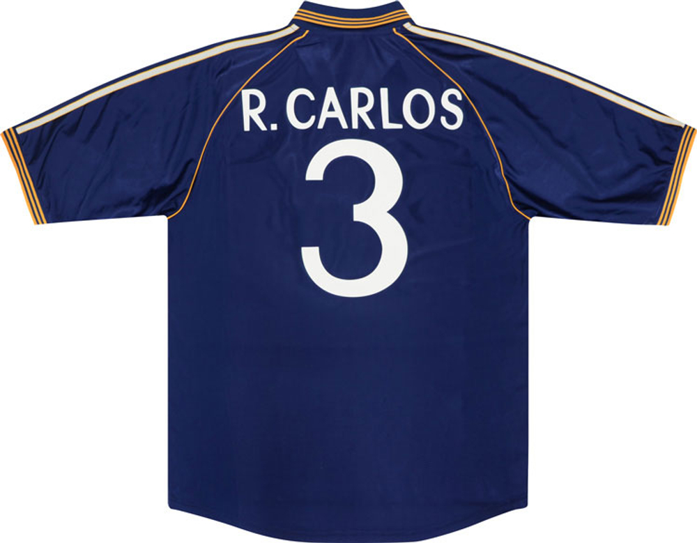 1998-99 Real Madrid Third Shirt R.Carlos #3 (Excellent) M