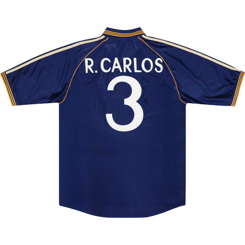 1998-99 Real Madrid Third Shirt R.Carlos #3 (Very Good) XL