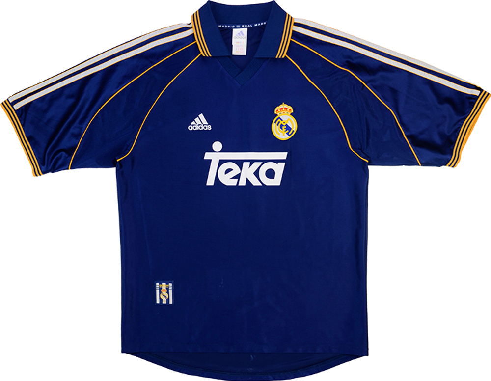 1998-99 Real Madrid Third Shirt R.Carlos #3 (Excellent) M