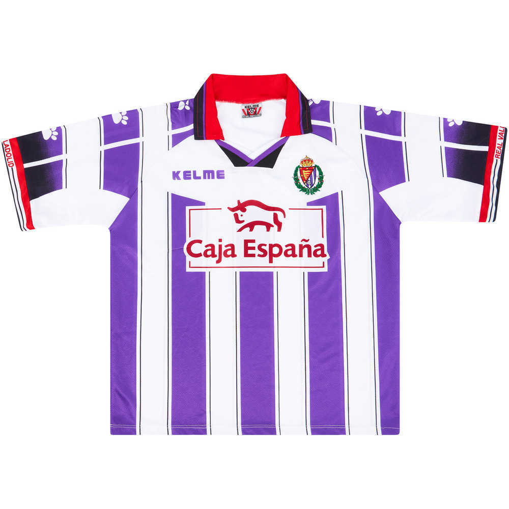 1997-98 Real Valladolid Home Shirt (Excellent) M