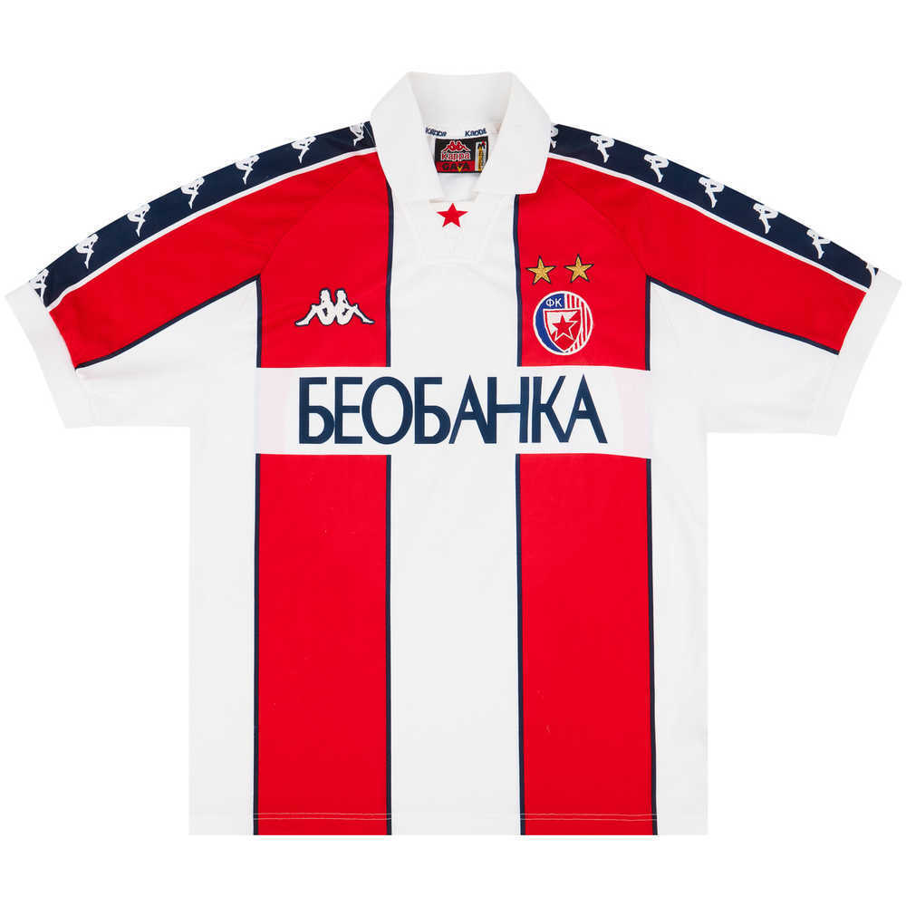 1997-98 Red Star Belgrade Home Shirt (Excellent) M