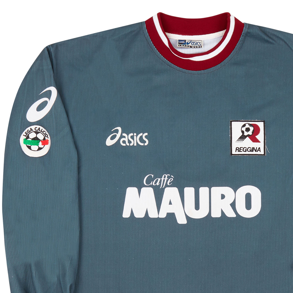 2001-02 Reggina Match Issue GK Shirt #12