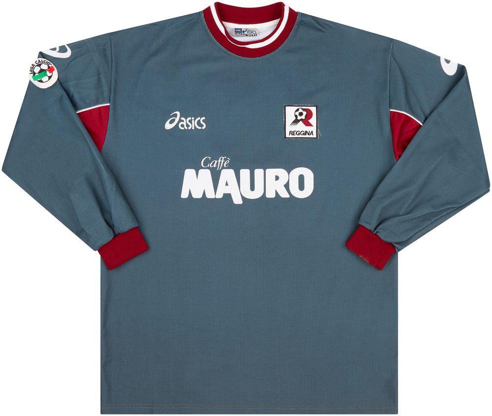 2001-02 Reggina Match Issue GK Shirt #12