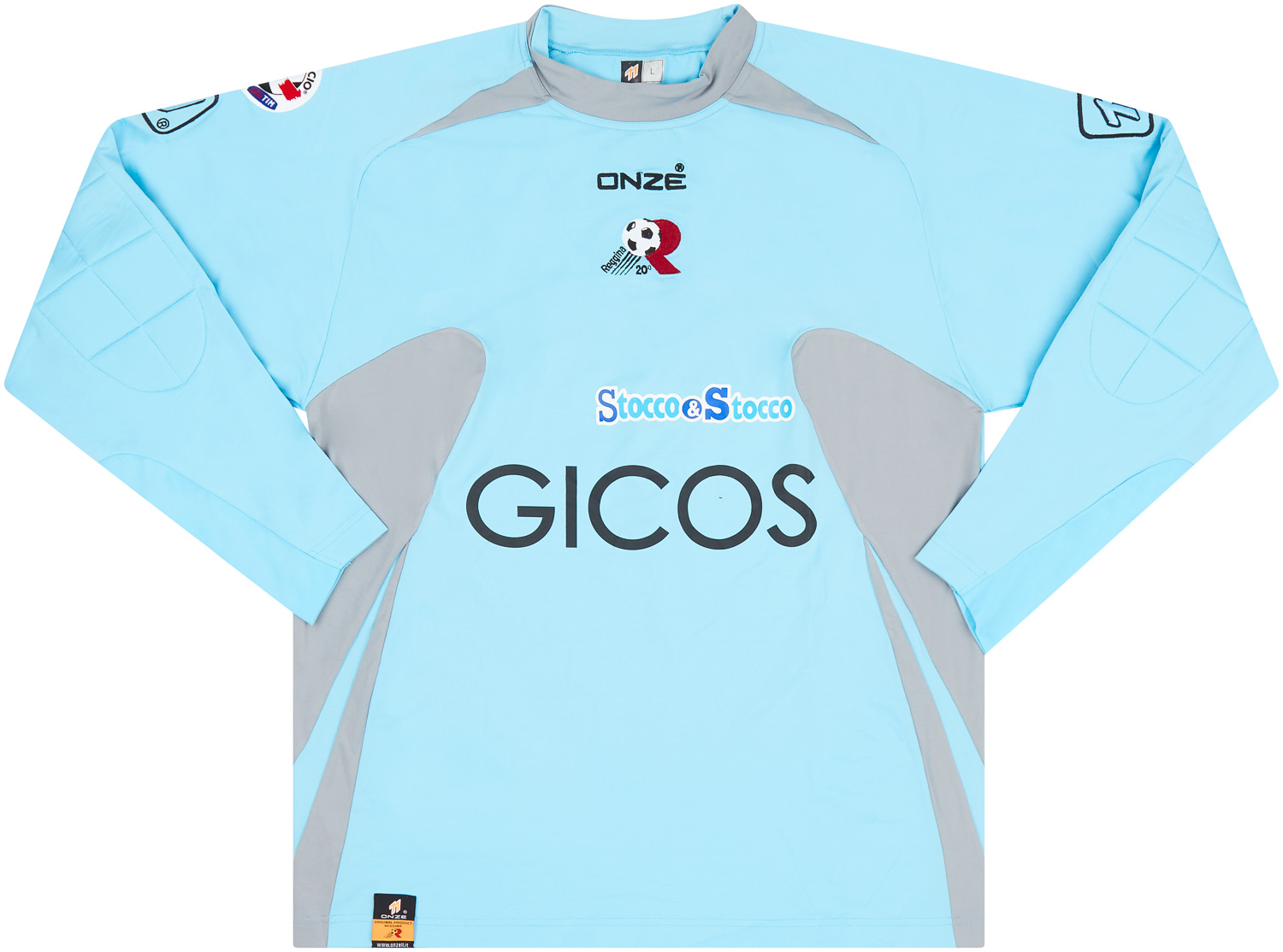 2005-06 Reggina Match Issue Coppa Italia GK Shirt Pelizzoli #1