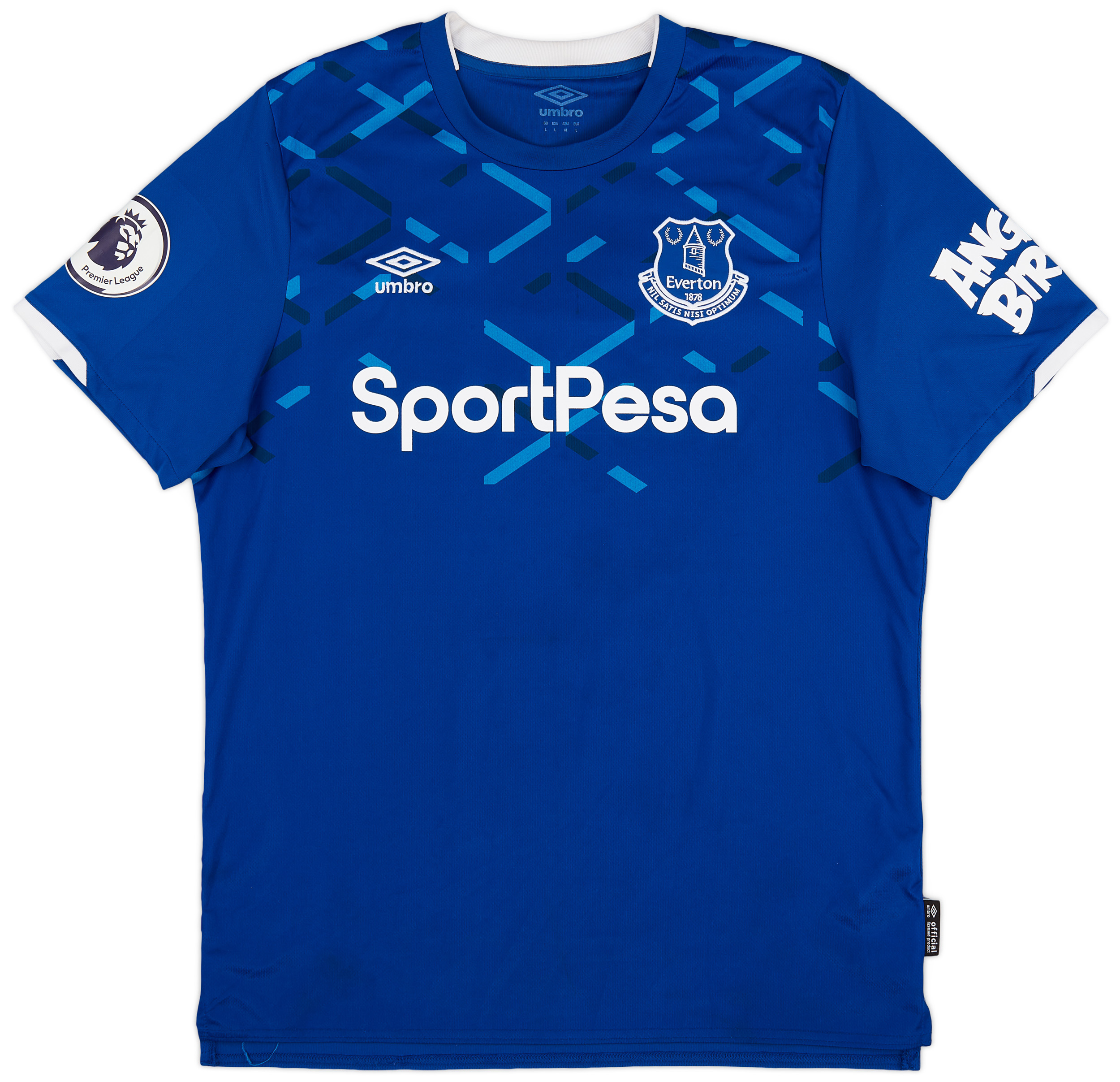 2019-20 Everton Home Shirt - 9/10 - ()