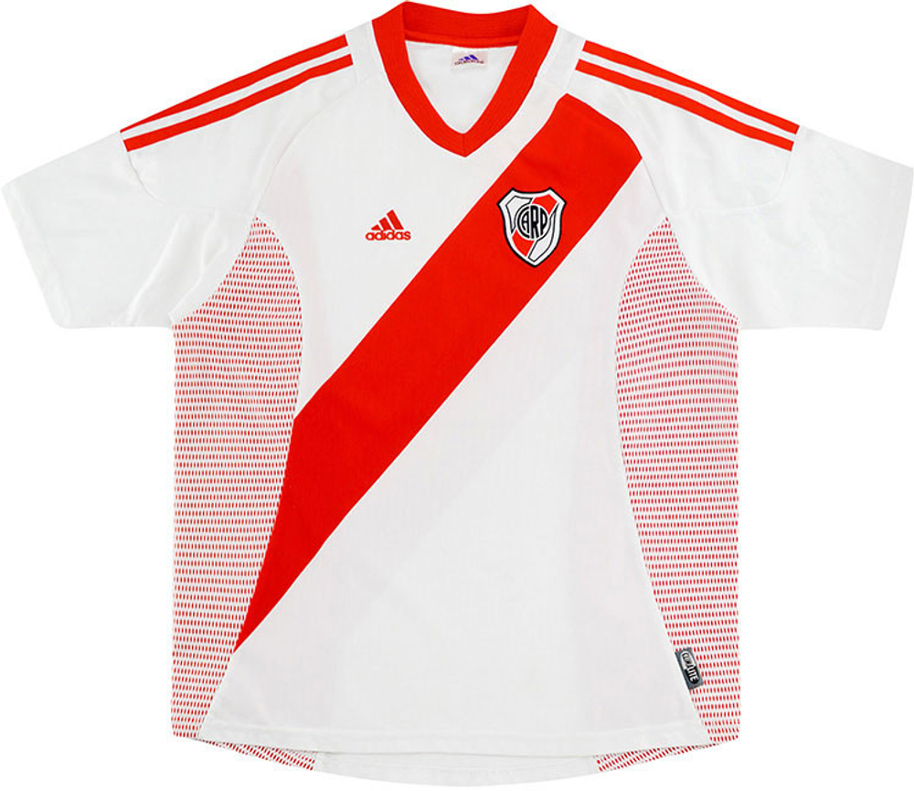 2002-03 River Plate Home Shirt (Very Good) XL- River Plate