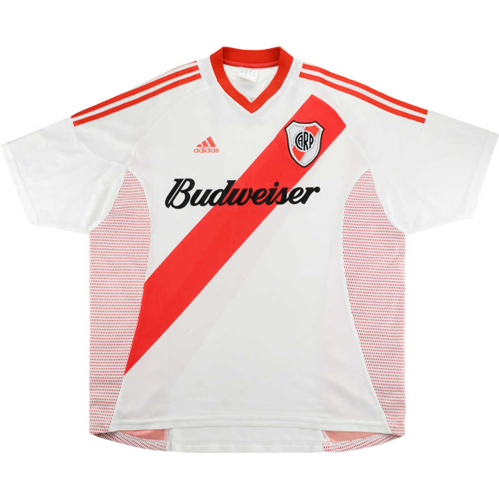 2002-03 River Plate Home Shirt (Excellent) XL
