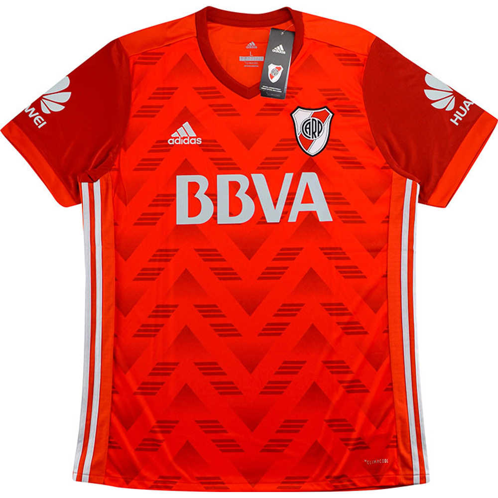 2017-18 River Plate Away Shirt *w/Tags* S
