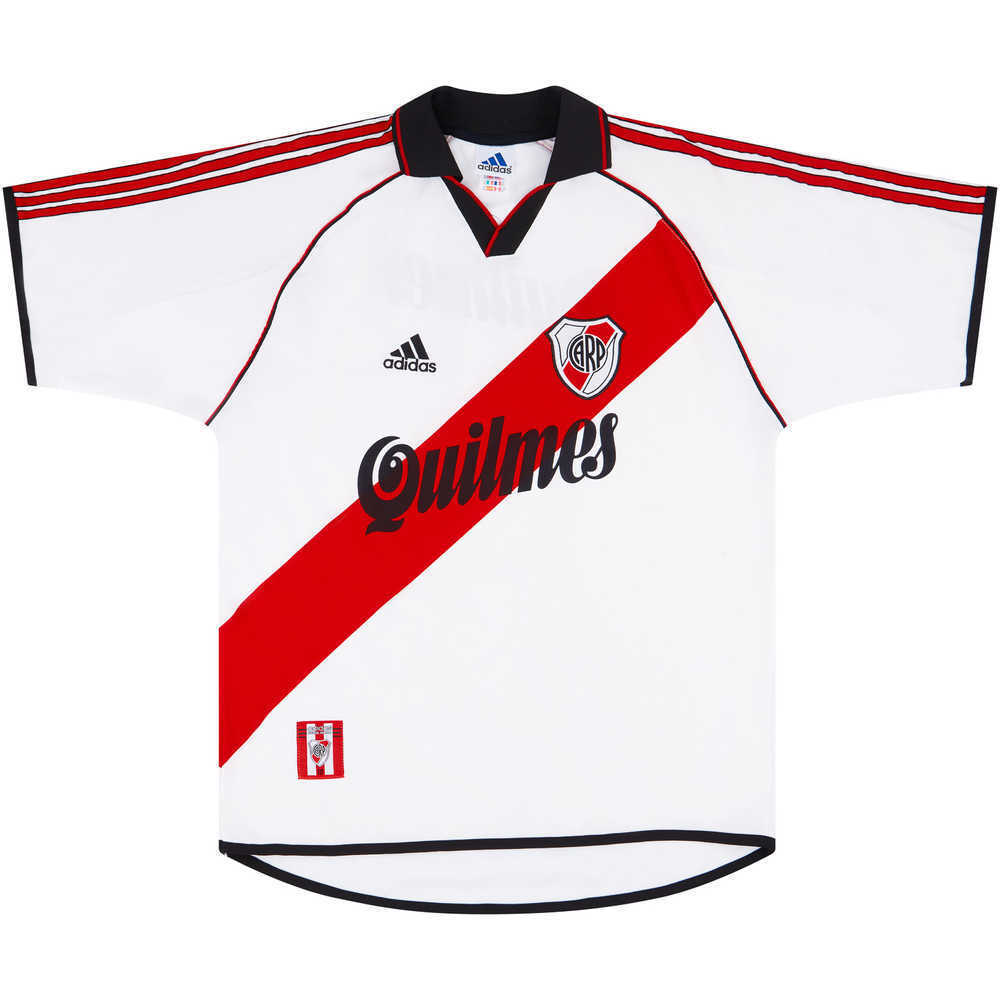 2000-02 River Plate Home Shirt (Excellent) XL