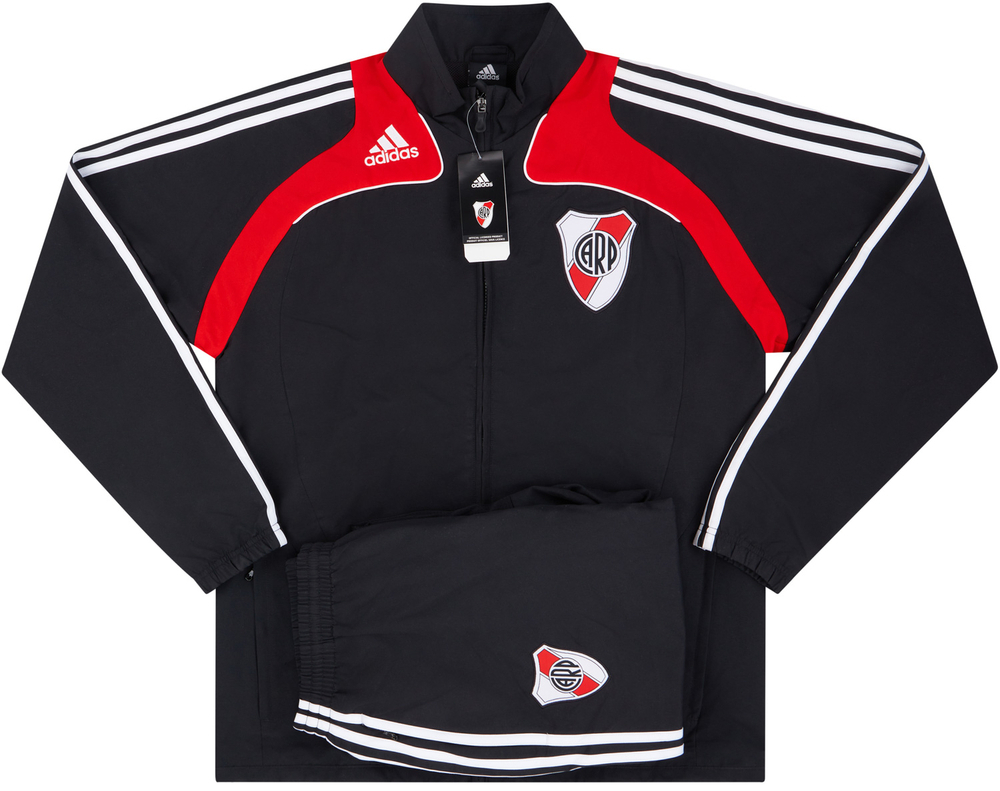 2008-09 River Plate Adidas Presentation Tracksuit *w/Tags* L- River Plate Jackets & Tracksuits New Products