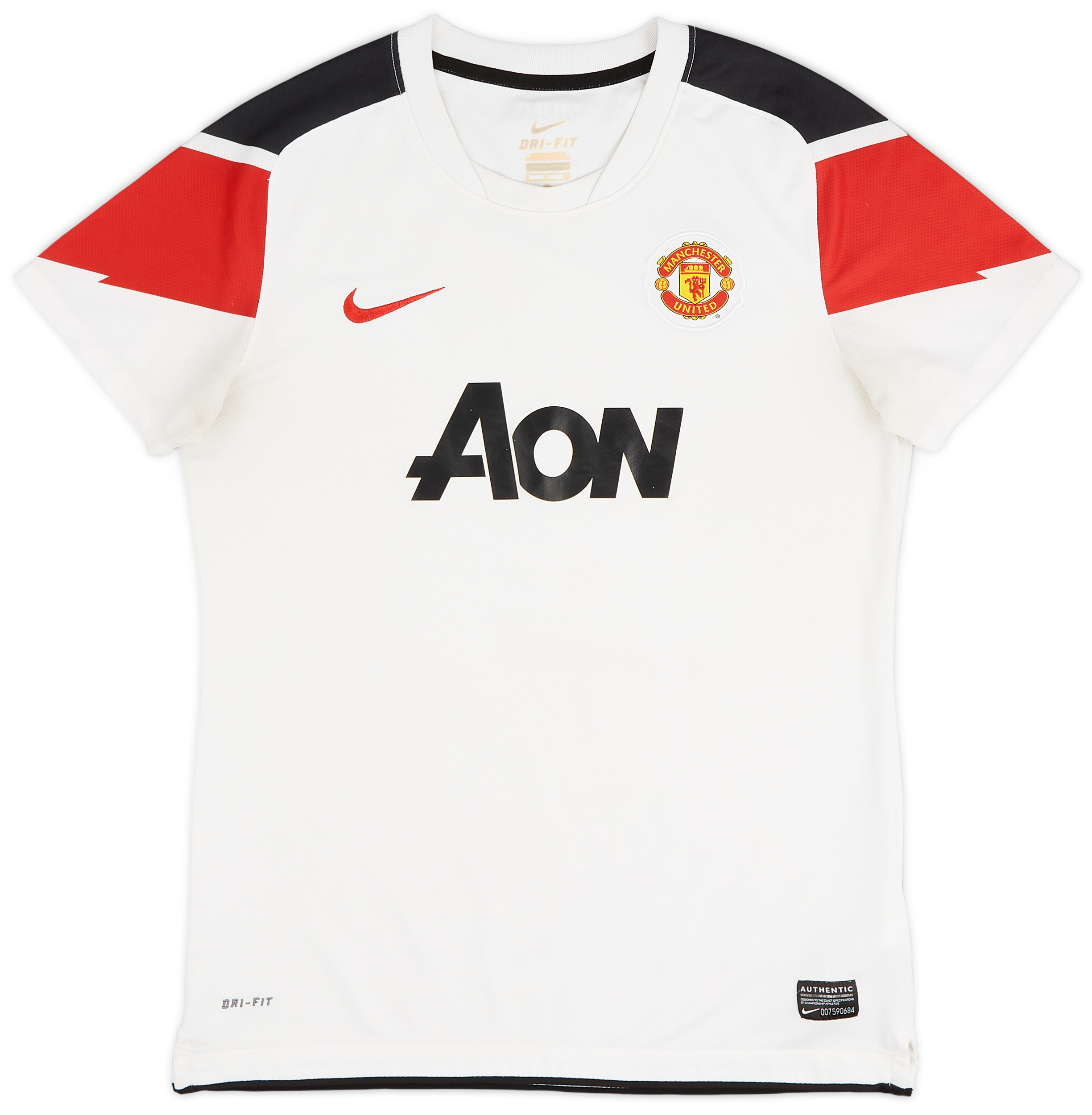 2010-12 Manchester United Away Shirt - 8/10 - (Women's )