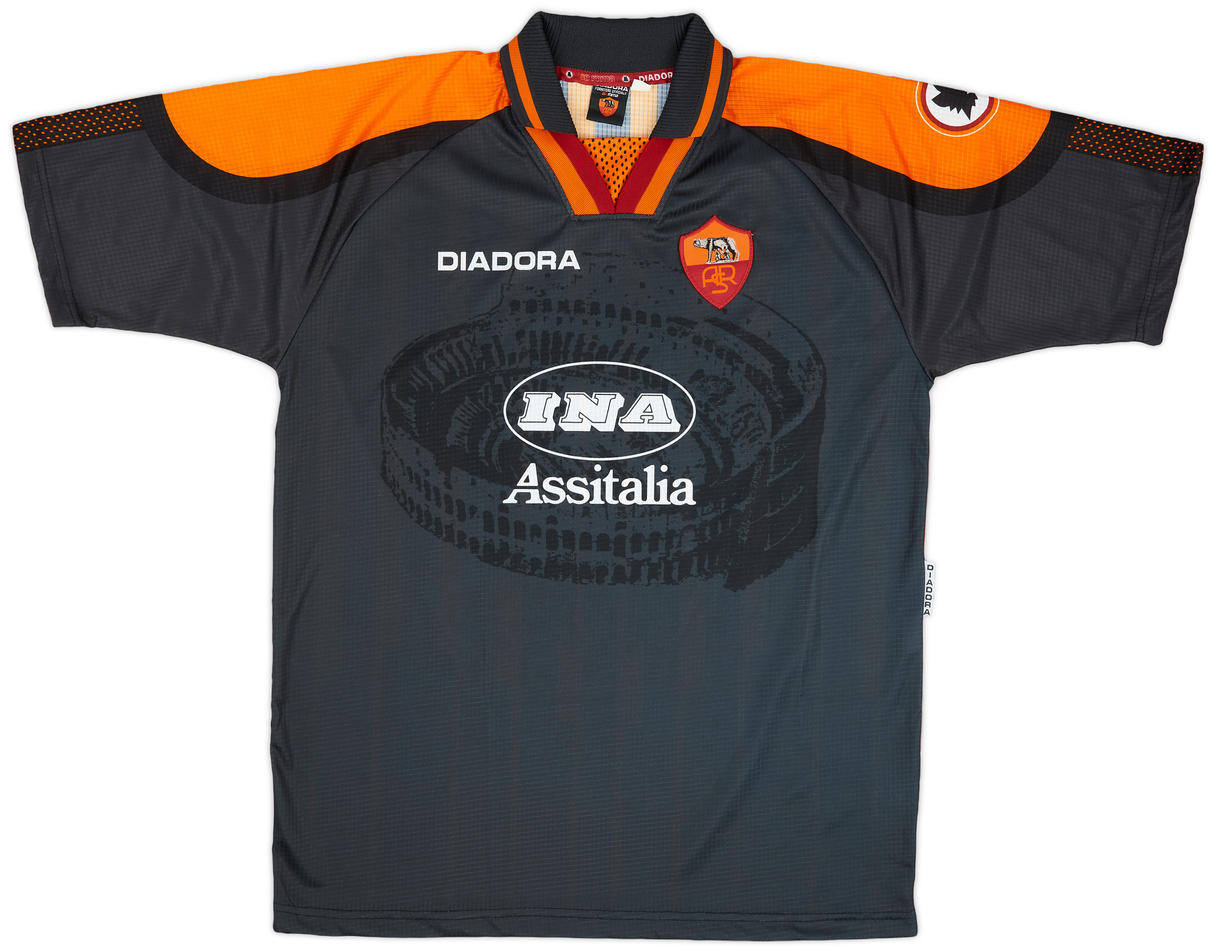 1997-98 Roma Third Shirt - 10/10 - ()