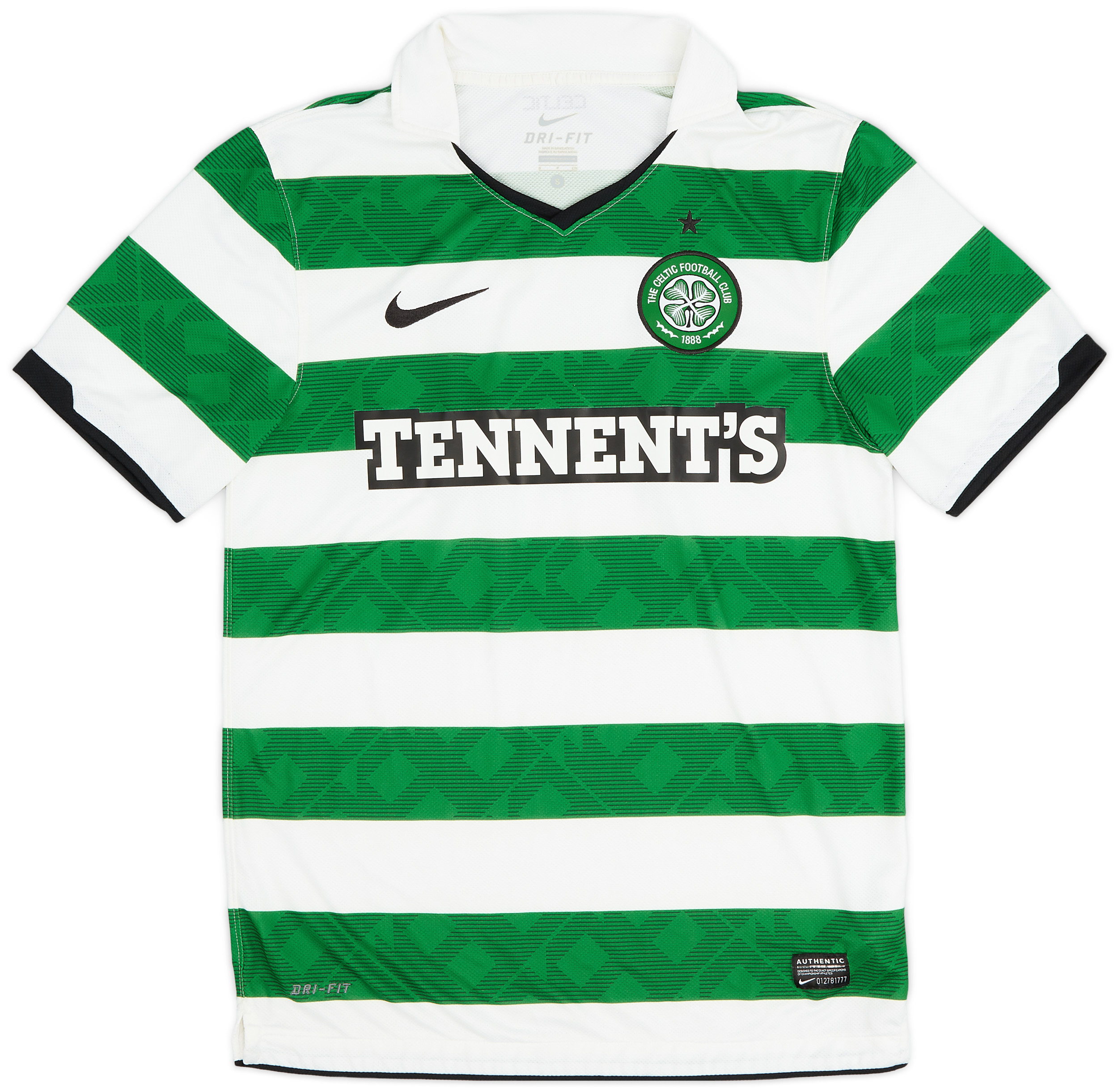 2010-12 Celtic Home Shirt - 9/10 - ()