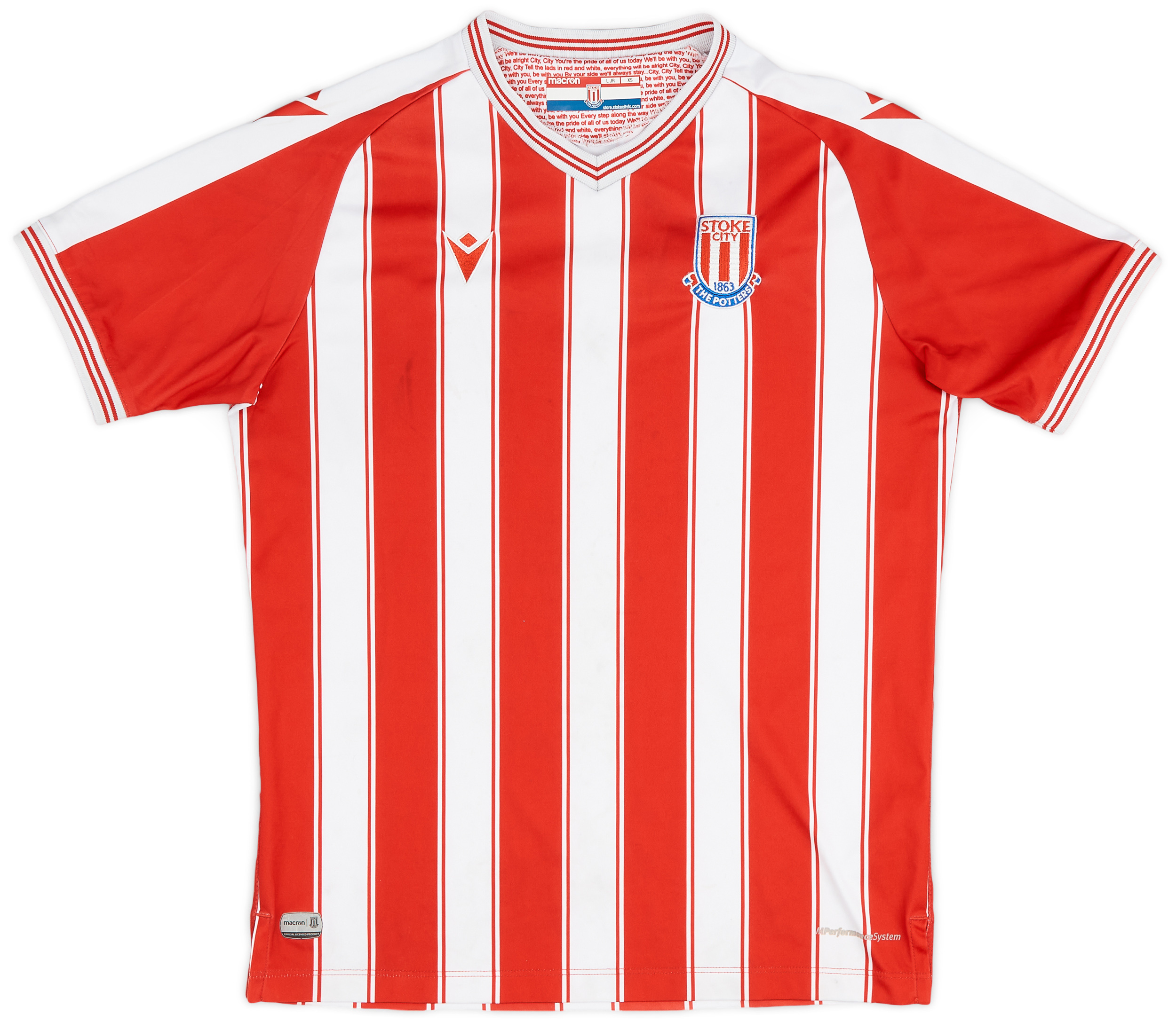 2020-21 Stoke City Home Shirt - 5/10 - ()