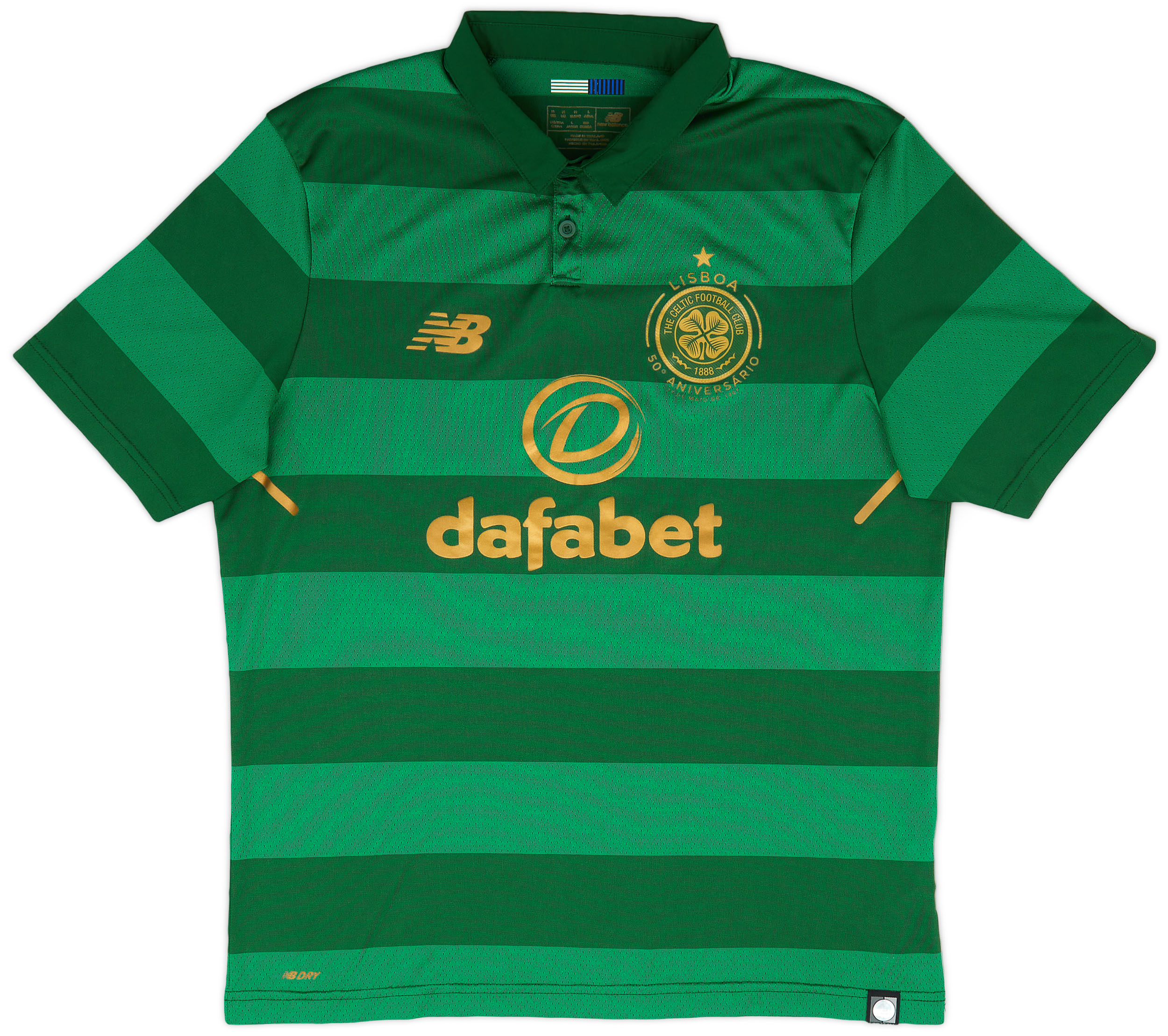 2017-18 Celtic 'Lisbon Lions 50th Anniversary' Away Shirt - 8/10 - ()