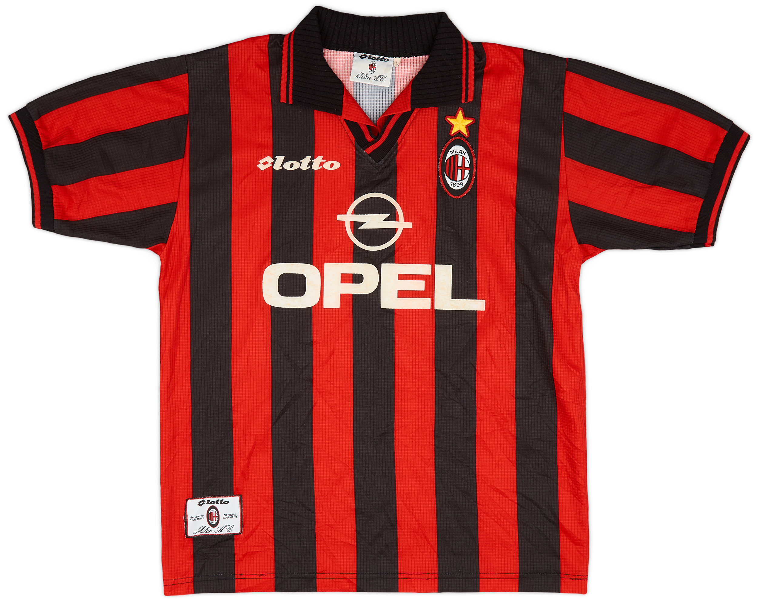 1997-98 AC Milan Home Shirt - 8/10 - ()