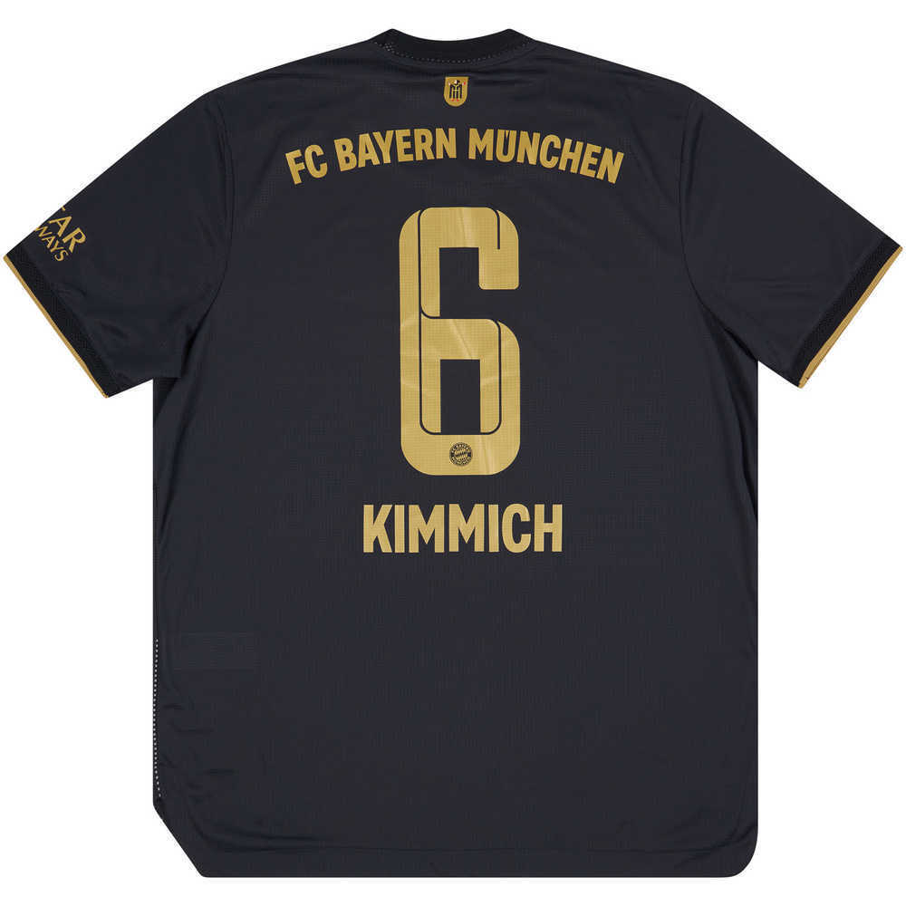 2021-22 Bayern Munich Player Issue Authentic Away Shirt Kimmich #6 *w/Tags* XL