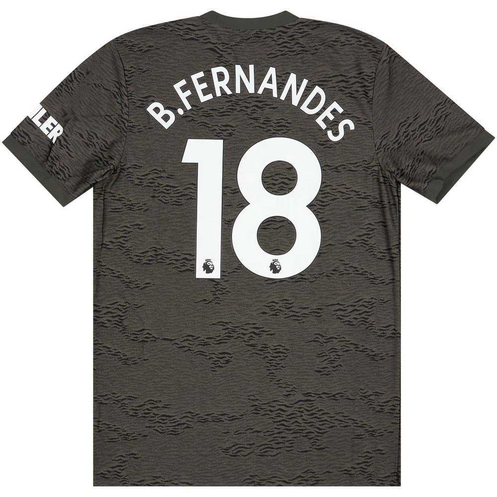 2020-21 Manchester United Away Shirt B.Fernandes #18 *w/Tags* M