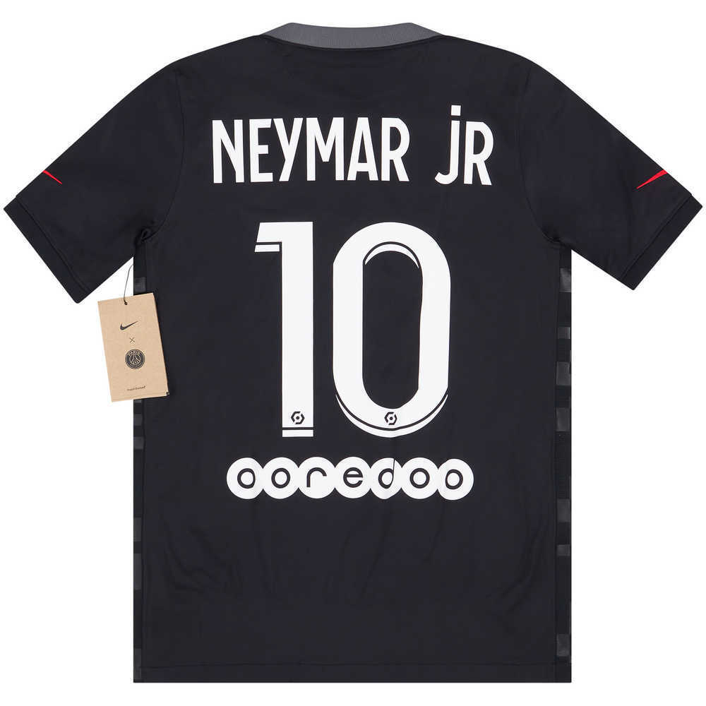 2021-22 Paris Saint-Germain Third Shirt Neymar Jr #10 *w/Tags* XL
