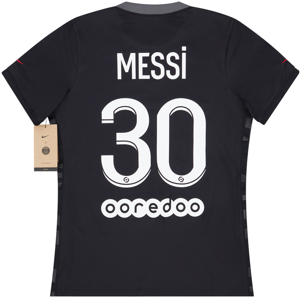 2021-22 Paris Saint-Germain Third Shirt Messi #30 *w/Tags* Women's (M)