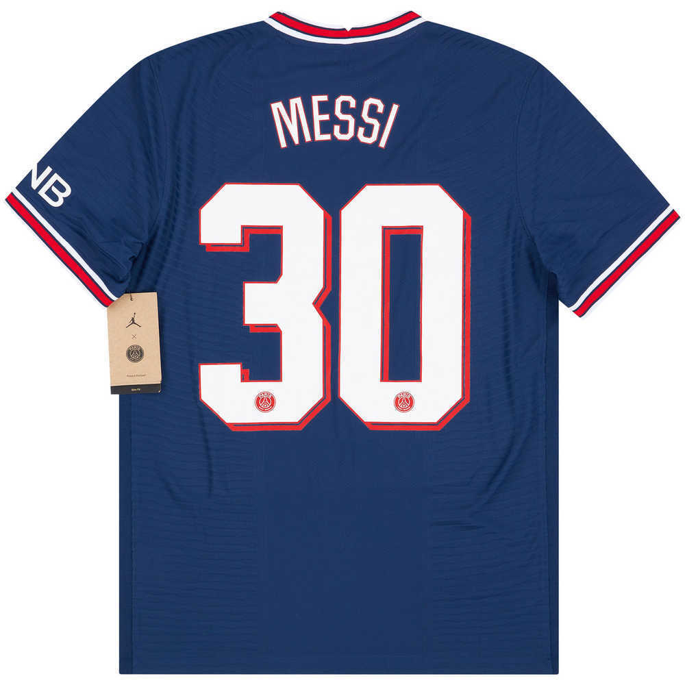 2021-22 Paris Saint-Germain Player Issue Vaporknit Home Shirt Messi #30 *w/Tags* S