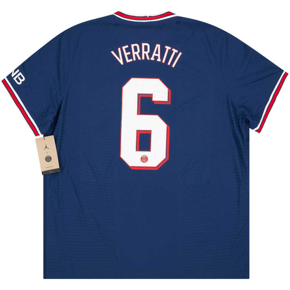 2021-22 Paris Saint-Germain Player Issue Vaporknit Home Shirt Verratti #6 *w/Tags* XXL