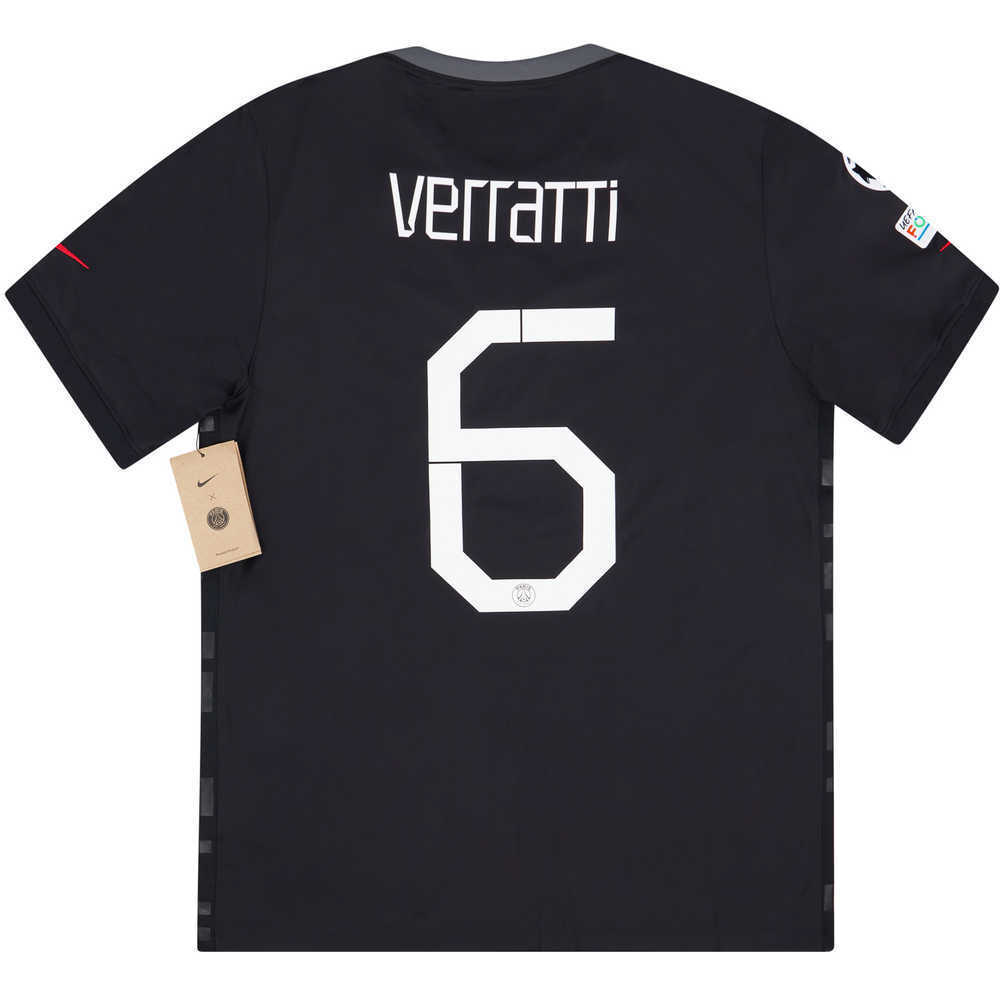 2021-22 Paris Saint-Germain Third Shirt Verratti #6 *w/Tags* L