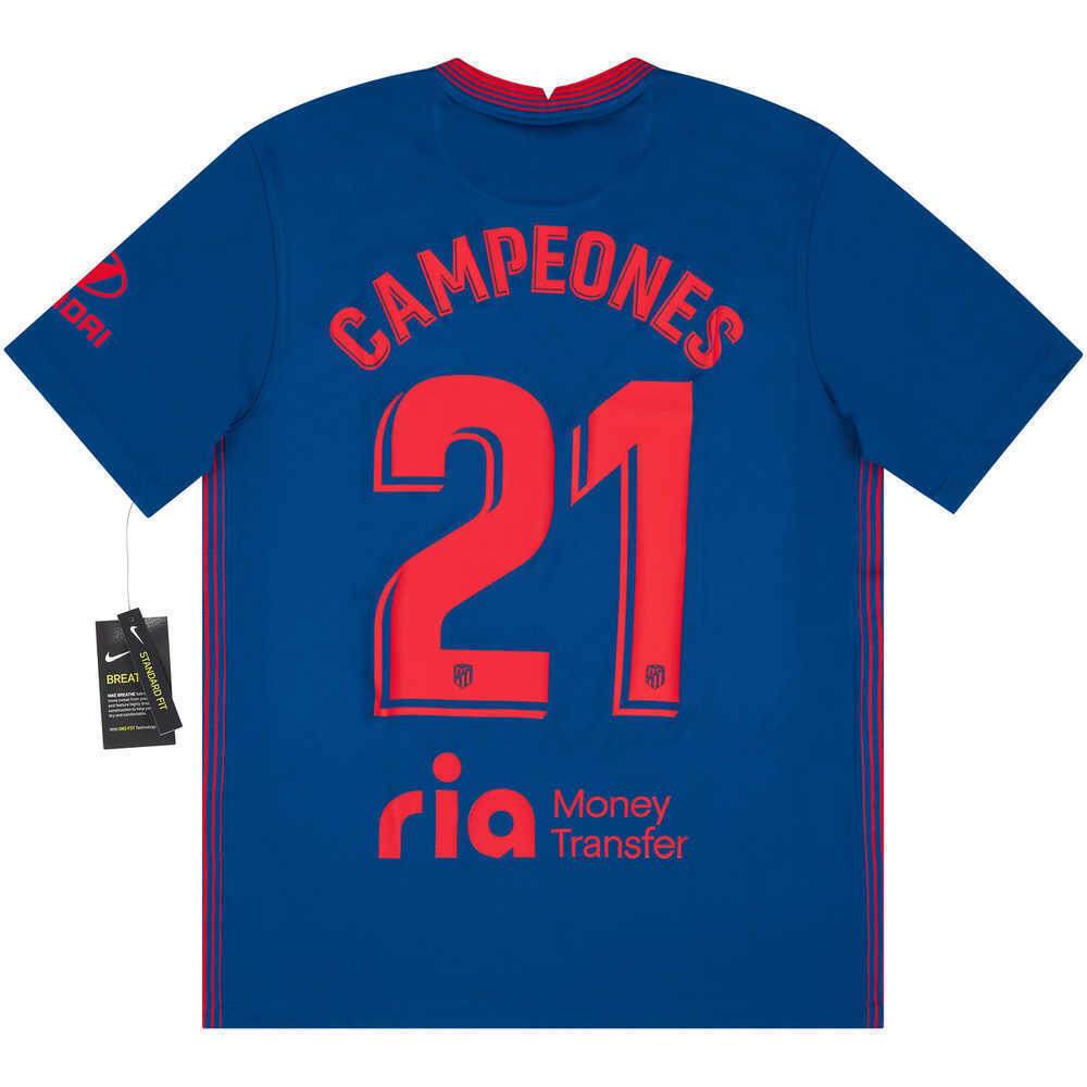 2020-21 Atletico Madrid Away Shirt Campeones #21 *w/Tags* M