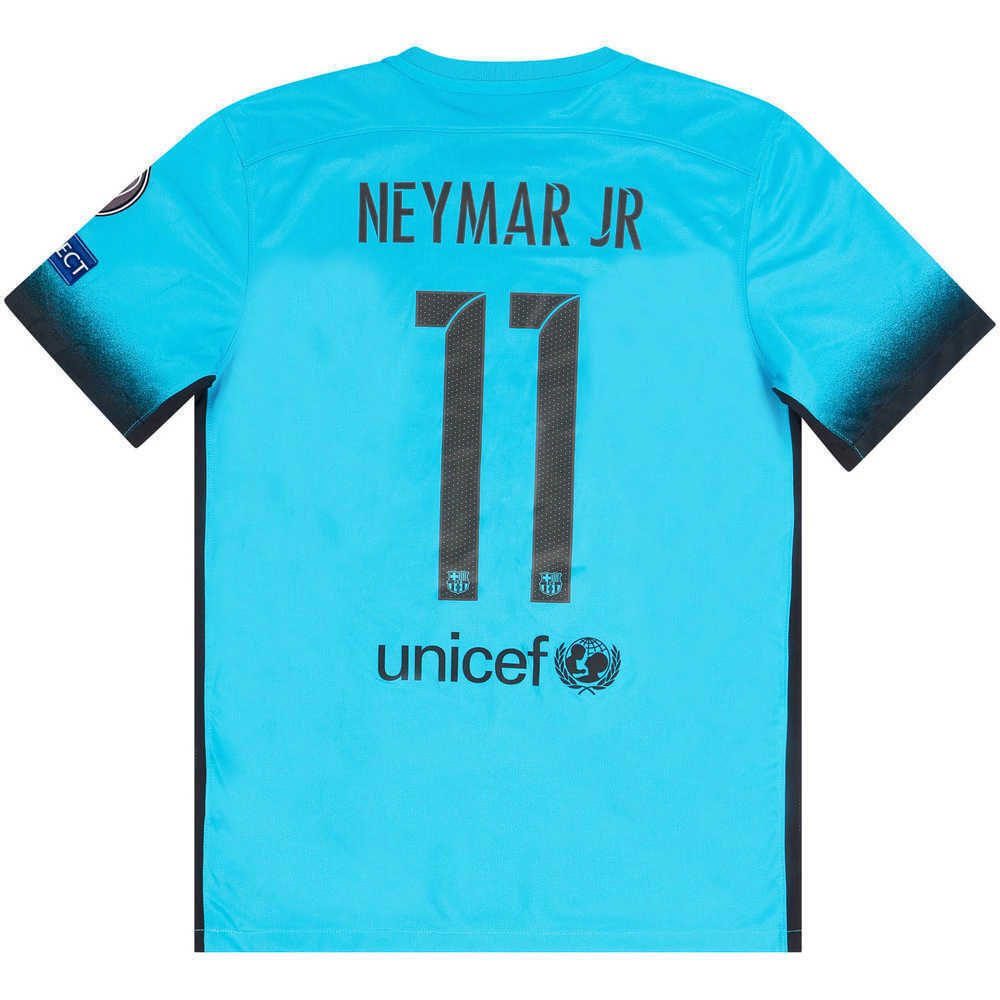 2015-16 Barcelona Third Shirt Neymar Jr #11 *w/Tags* M