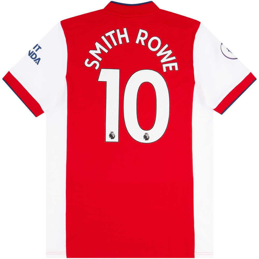 2021-22 Arsenal Home Shirt Smith Rowe #10 *w/Tags* M