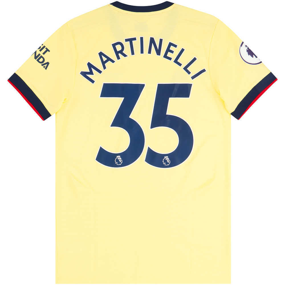 2021-22 Arsenal Away Shirt Martinelli #35 *w/Tags* S