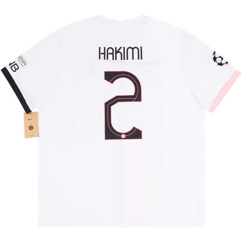 2021-22 Paris Saint-Germain Away Shirt Hakimi #2 *w/Tags* XXL