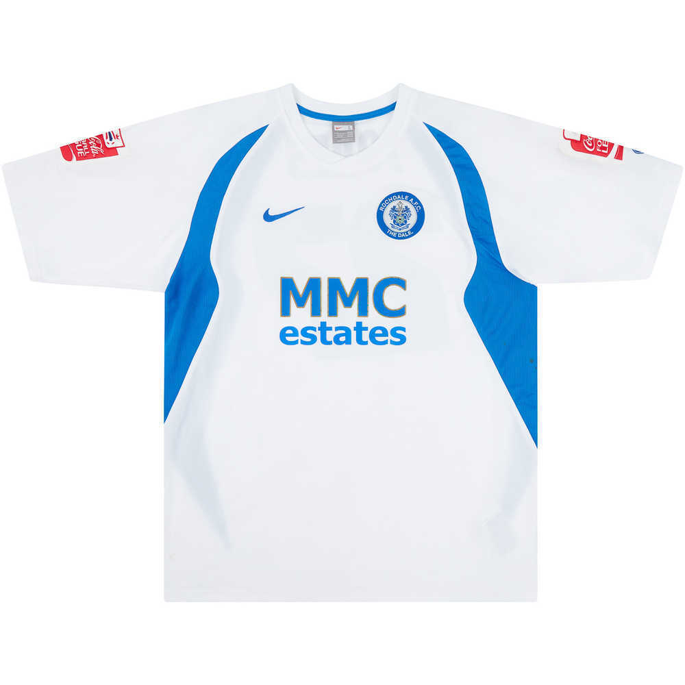 2008-09 Rochdale Match Issue Away Shirt Jones #27