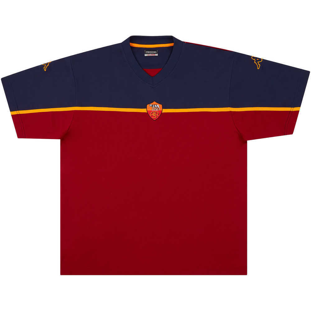 2002-03 Roma Kappa Training Shirt (Excellent) XXL