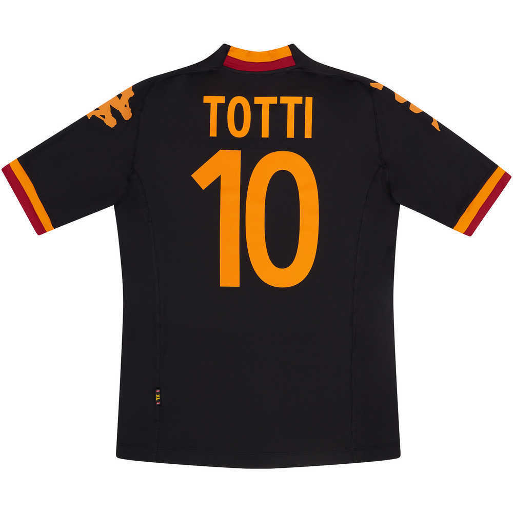 2012-13 Roma Third Shirt Totti #10 (Very Good) XL