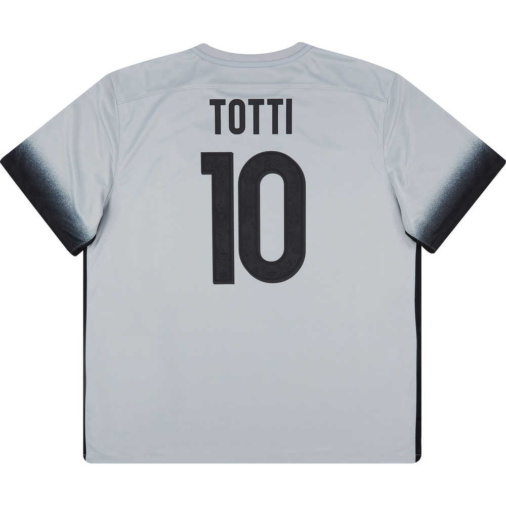 2015-16 Roma Third Shirt Totti #10 (Excellent) S