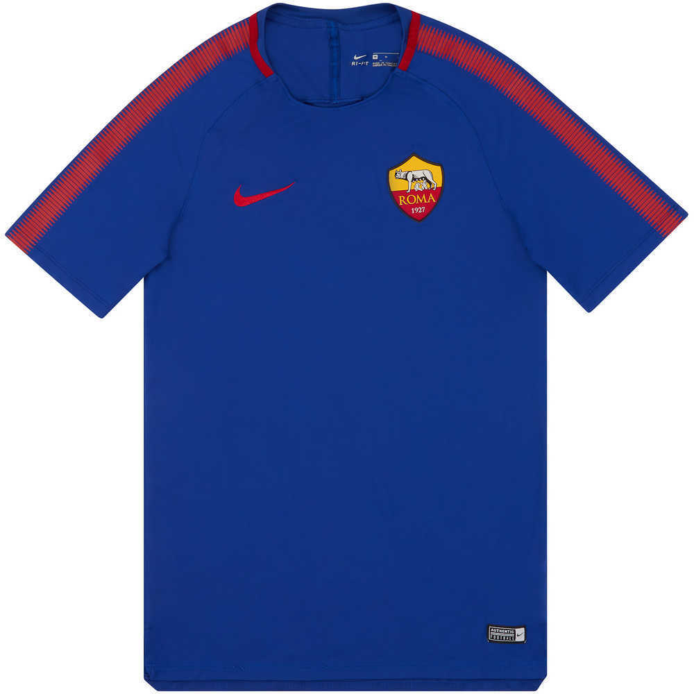 2017-18 Roma Nike Training Shirt (Very Good) M