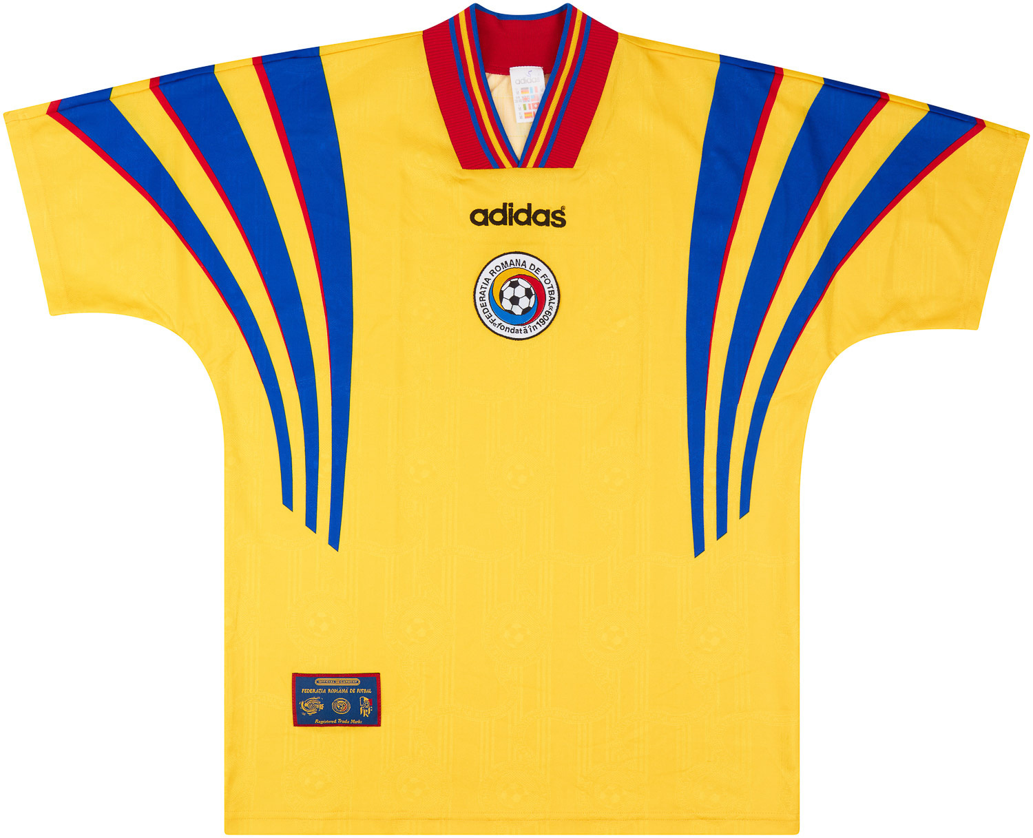 1996-98 Romania Home Shirt