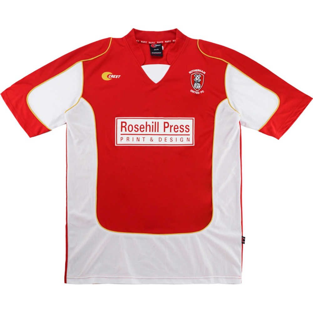 2006-07 Rotherham Home Shirt (Excellent) M