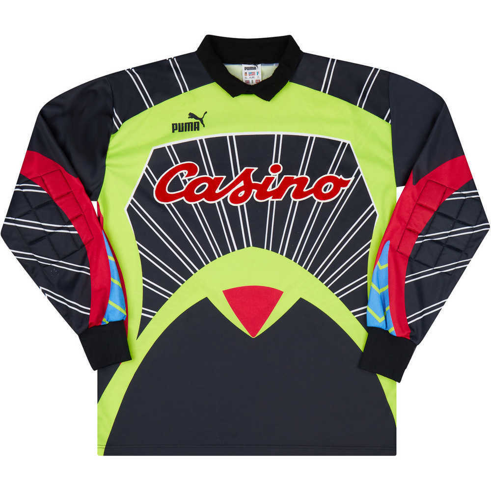 1993-94 Saint Etienne Match Issue GK Shirt #16