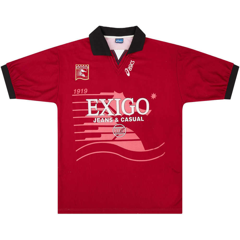 1997-98 Salernitana Match Issue Home Shirt #11 (v Roma)