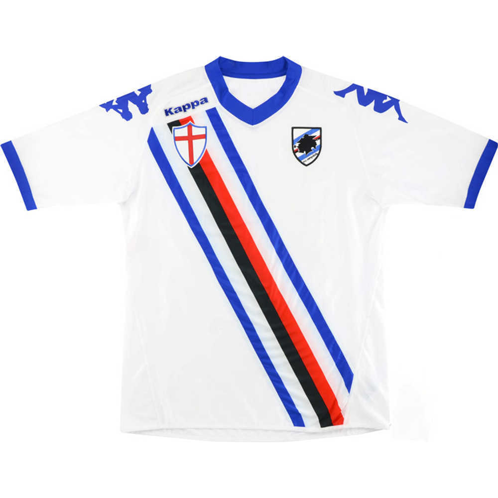 2010-11 Sampdoria Away Shirt (Very Good) XXL