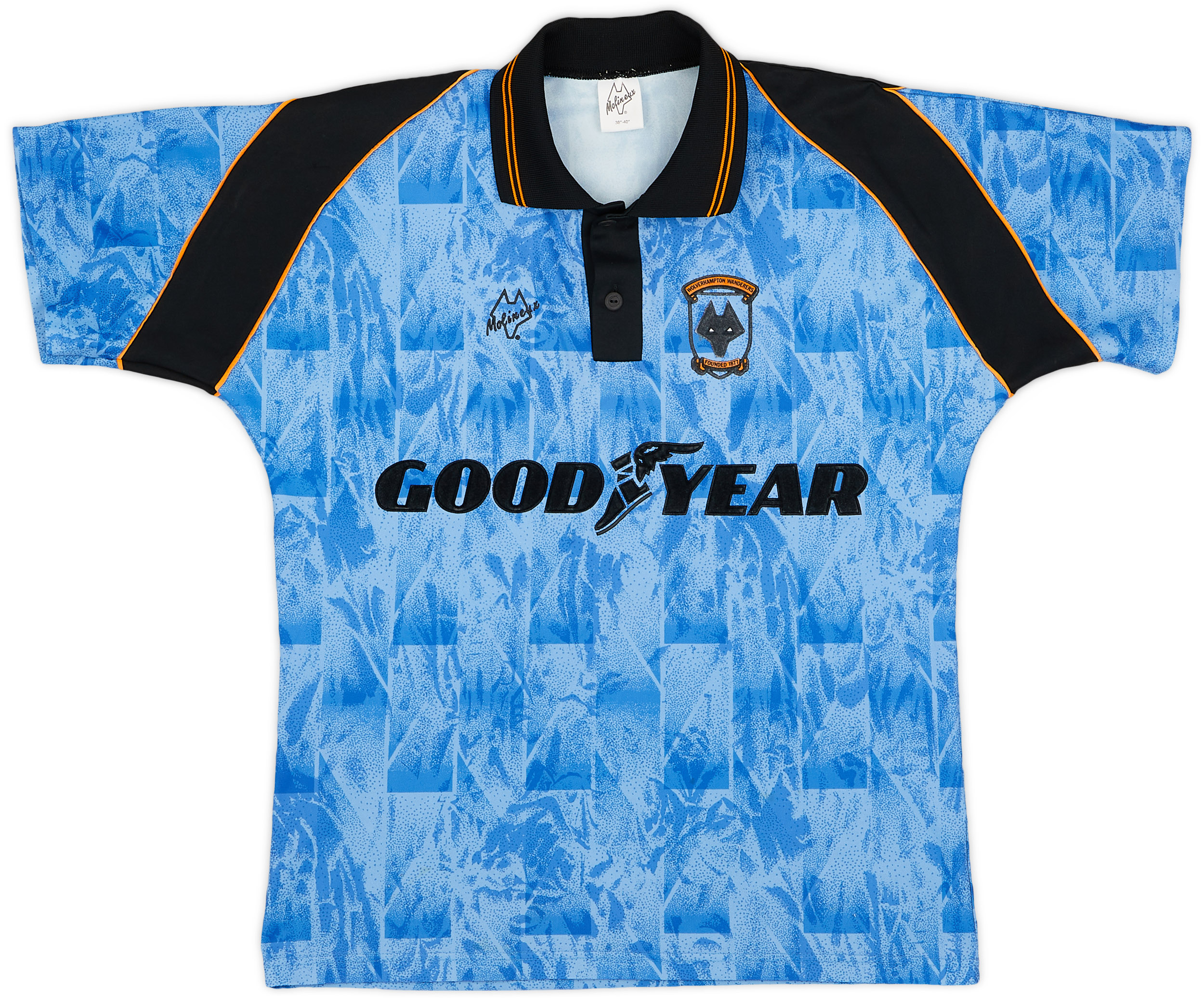 1992-94 Wolves Away Shirt - 8/10 - ()