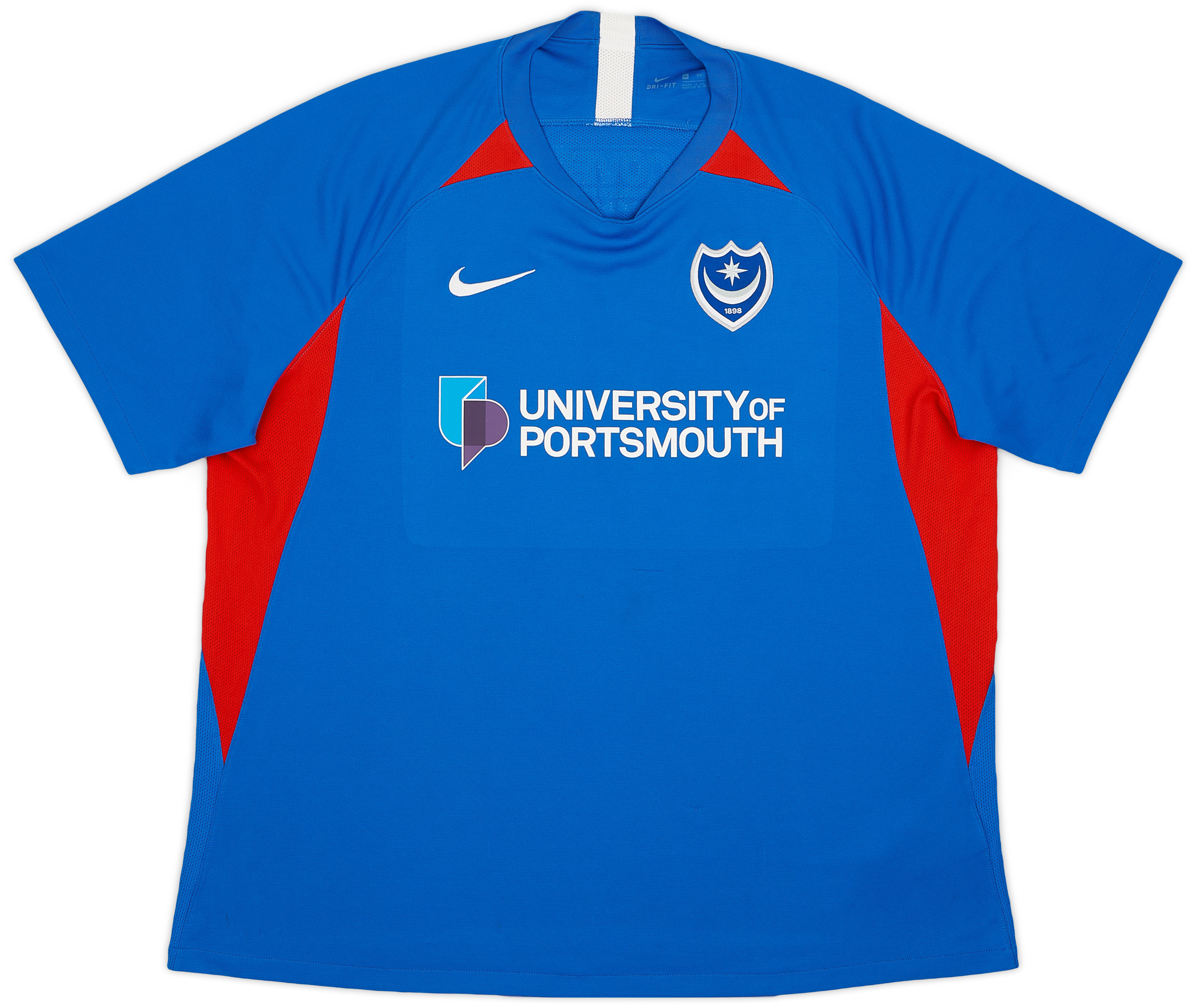 2019-20 Portsmouth Home Shirt - 8/10 - ()