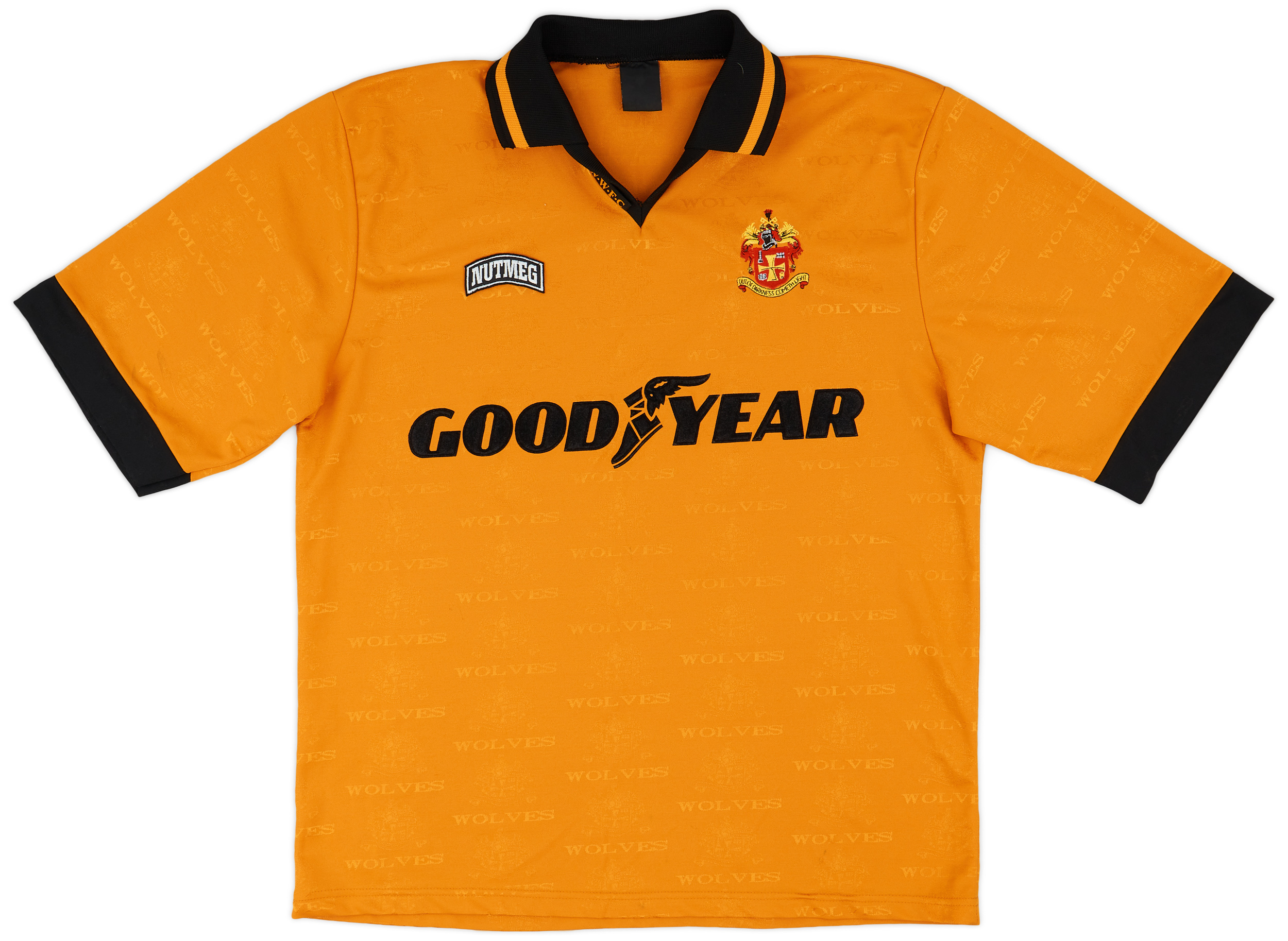 1995-96 Wolves Home Shirt - 8/10 - ()