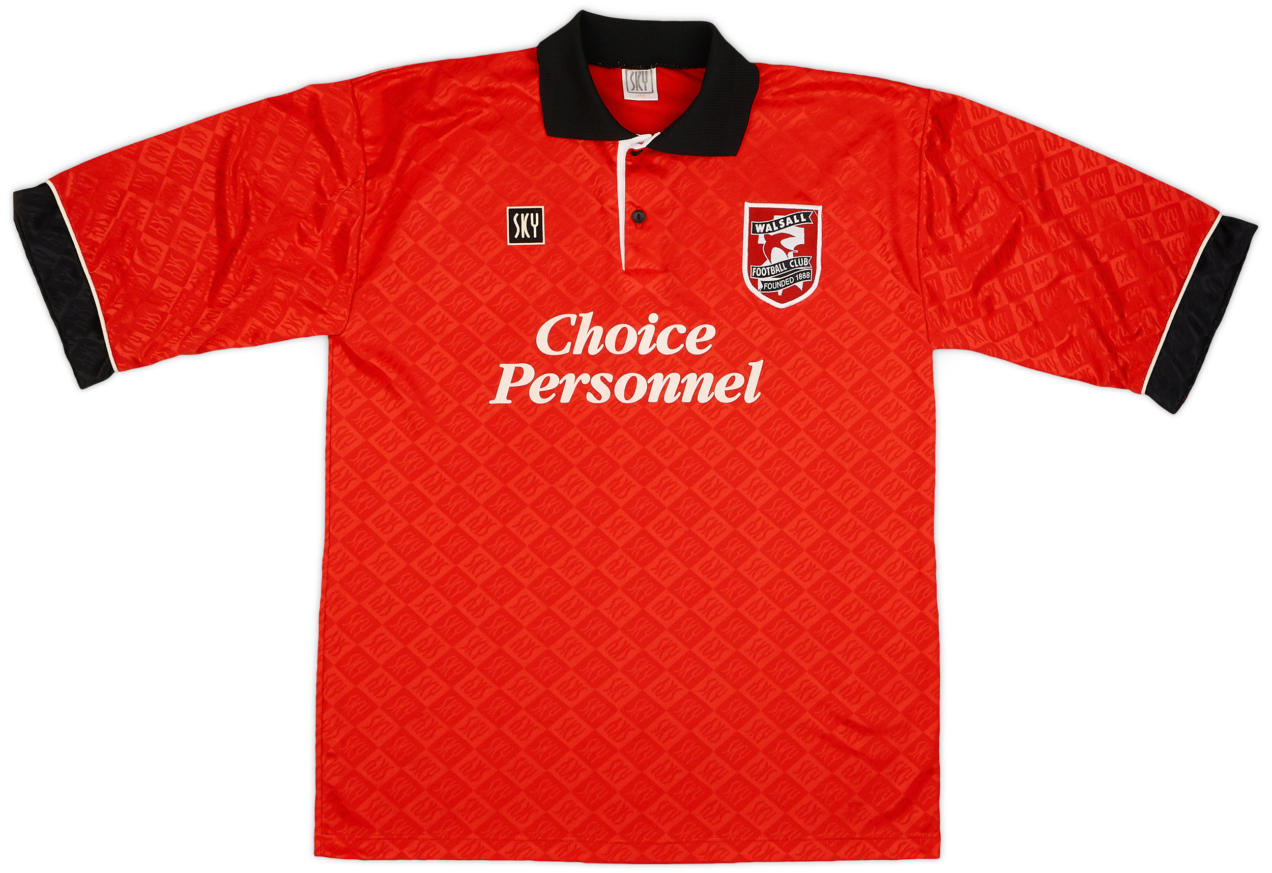 1995-96 Walsall Home Shirt - 8/10 - ()