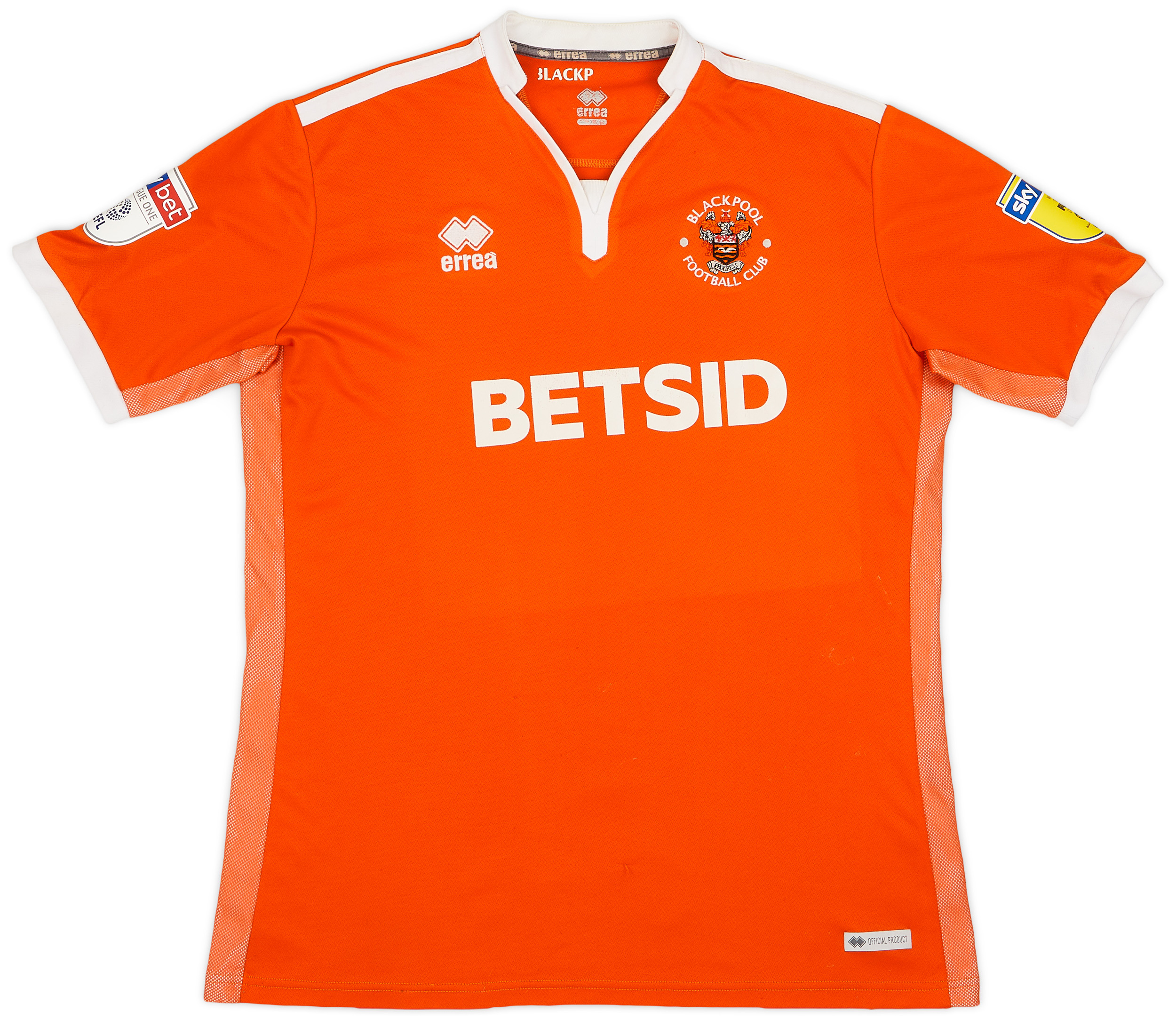 2018-19 Blackpool Home Shirt - 7/10 - ()