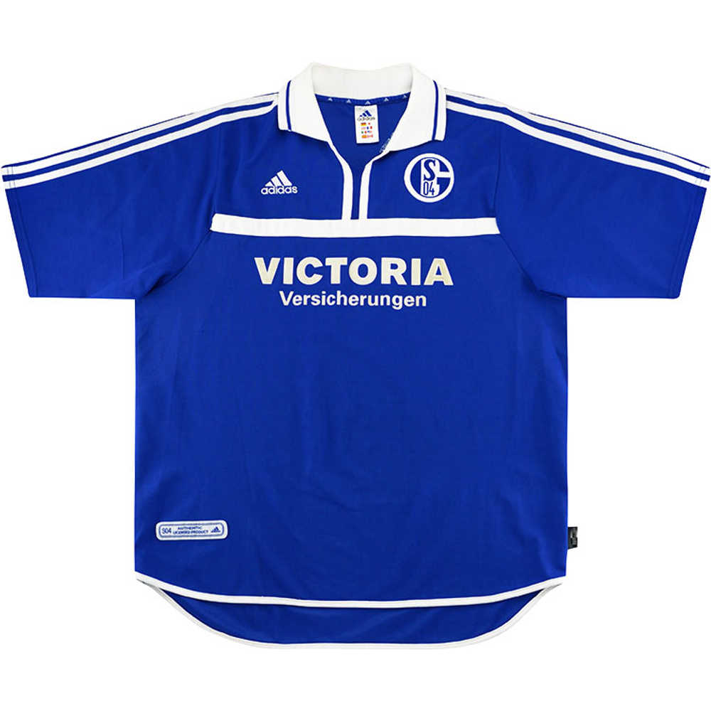 2001-02 Schalke Home Shirt (Excellent) XL