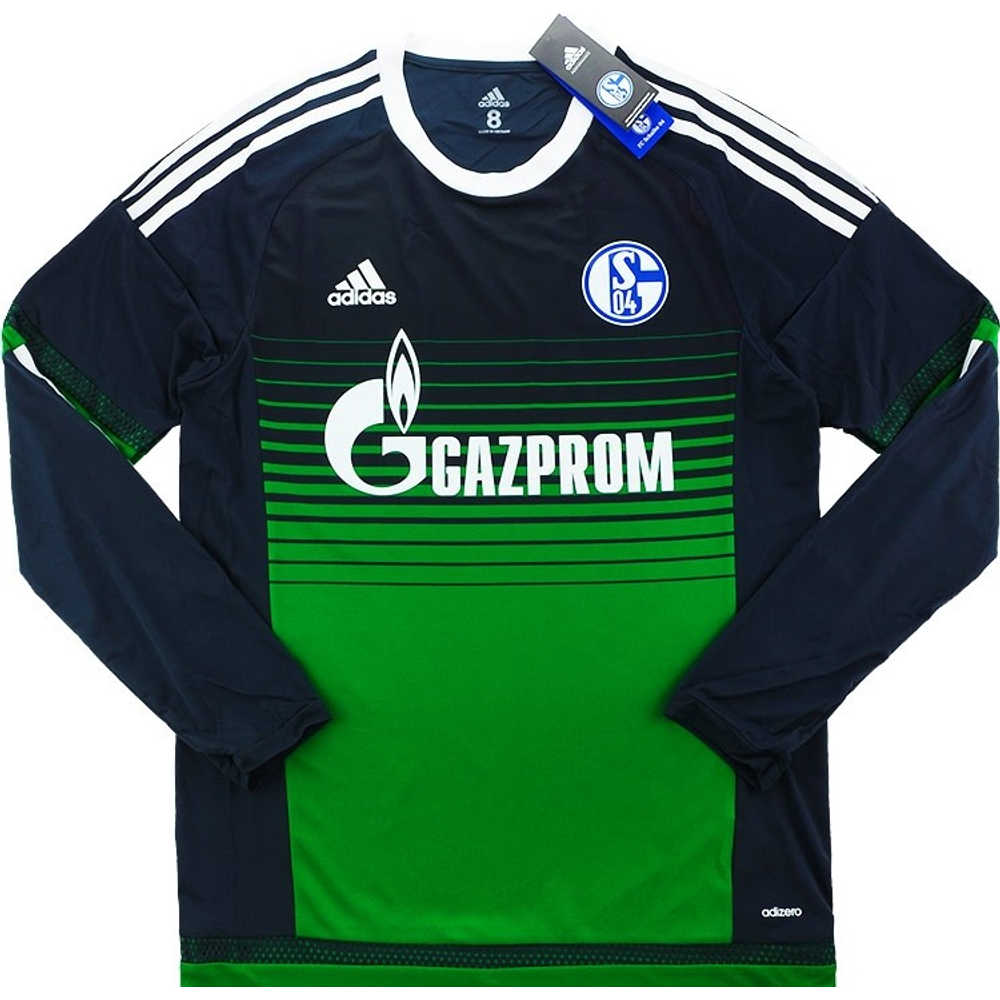 2015-17 Schalke Player Issue Third L/S Shirt *w/Tags*