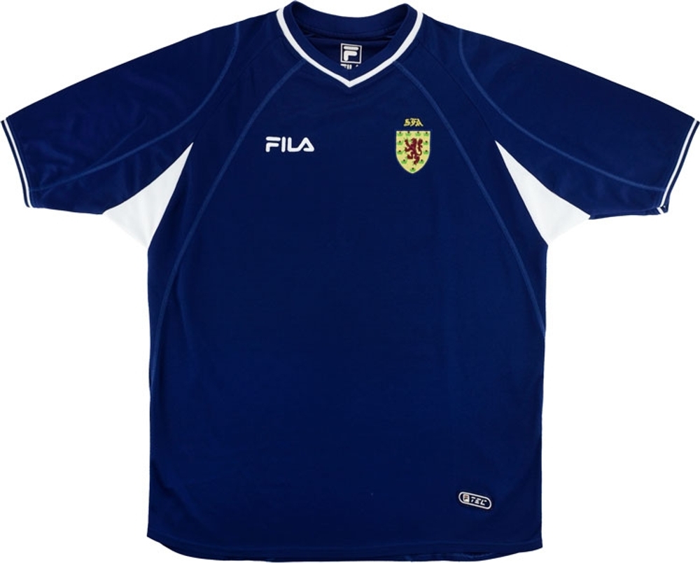 2000-02 Scotland Home Shirt (Excellent) M-Specials Scotland Euro 2020 New Products